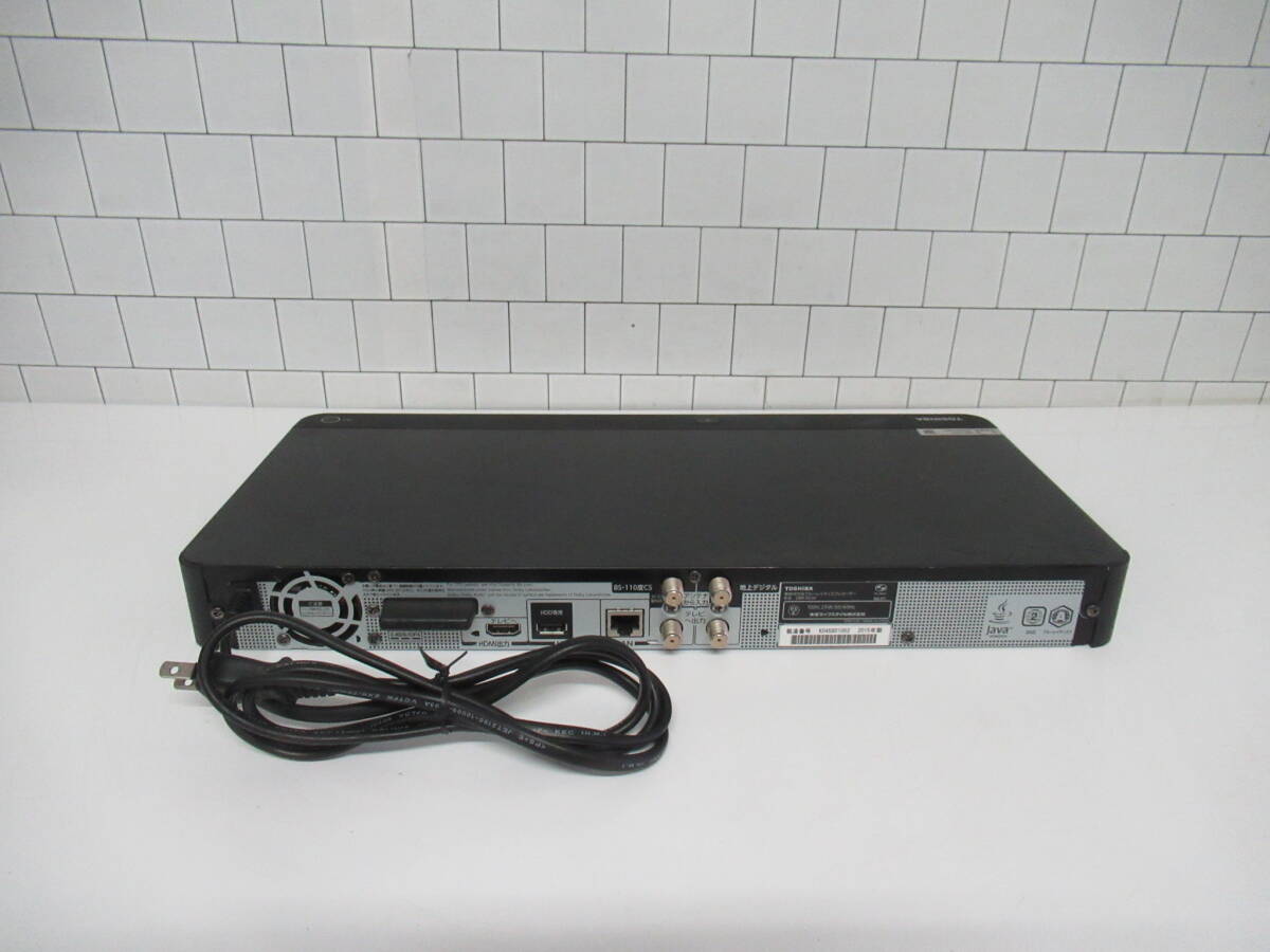 ◆◇◆◇動作確認済 TOSHIBA 東芝 2チューナー 1TB DBR-Z620 ブルーレイレコーダー 新品リモコン 送料込◇◆◇◆_画像3