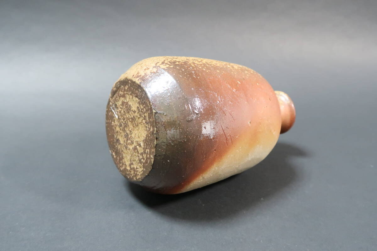 [ человек национальное достояние ] Исэ город мыс . Bizen бутылочка для сакэ { одна сторона . изменение ..}