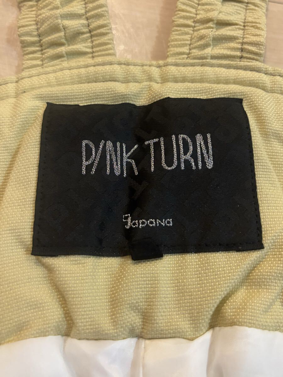 美品!ジャパーナ japana PINKTURN スキーウェア スノボウェア ズボン パンツ ベージュ スノーボードウェア Lサイズ_画像7