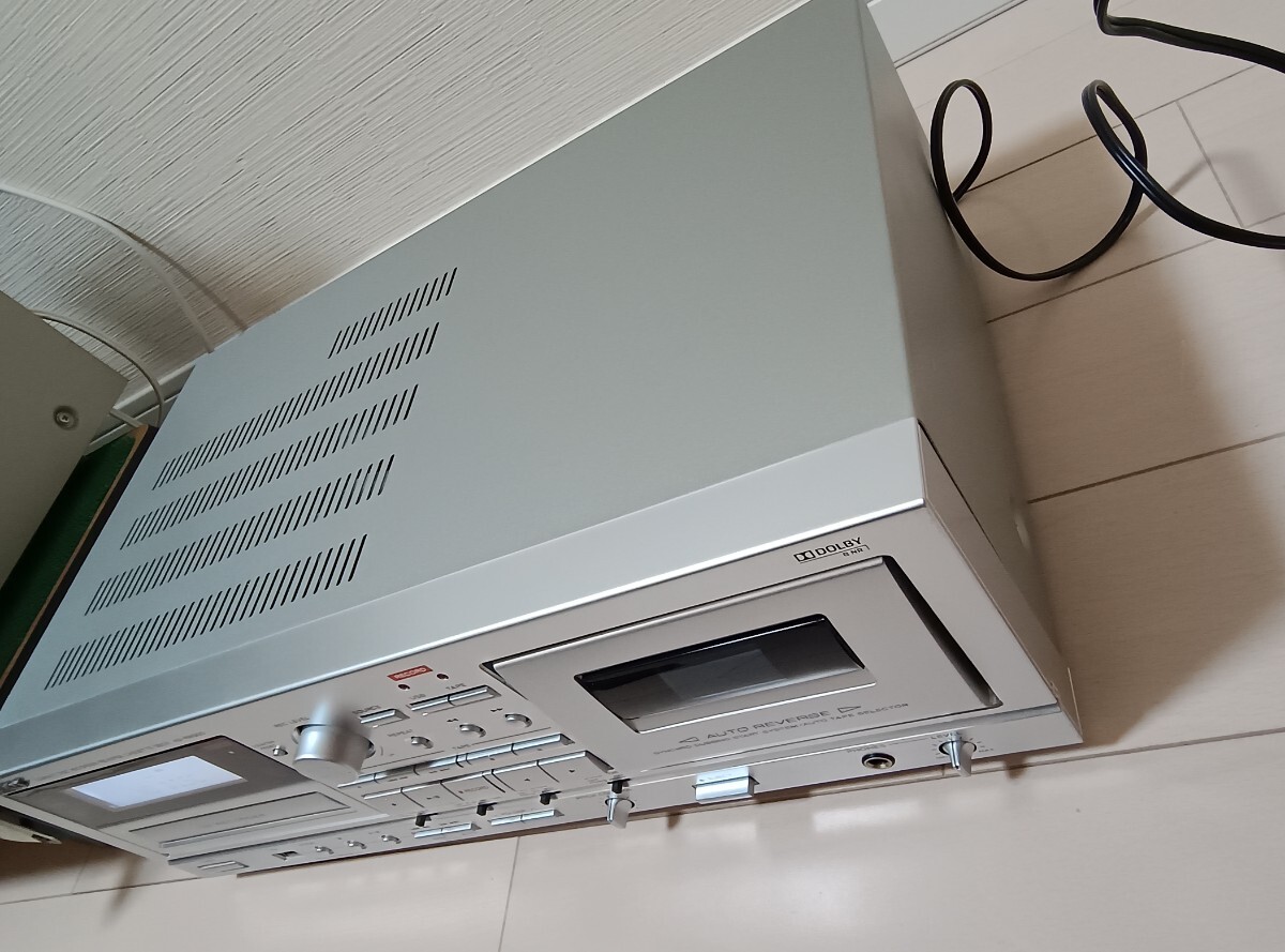 TEAC AD-RW900 CDカセットレコーダー リモコン付き_画像6