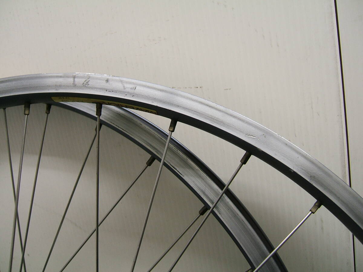 中古 ２６インチMTB車用前後ホイール ７速 26x1.50 SHIMANO MAVERICK　021_画像7