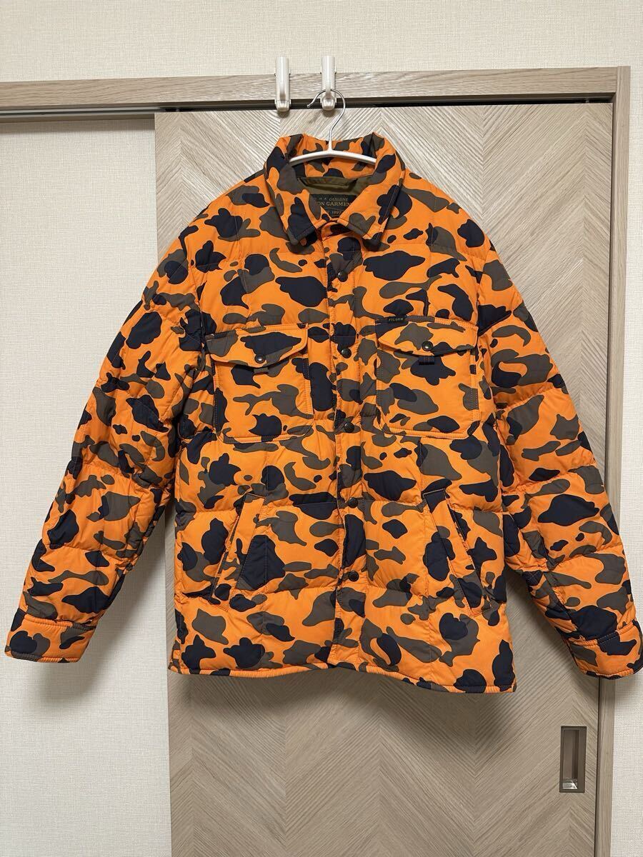 filson フィルソン ライトウェイトダウンジャックシャツ lightweight down jac-shirt サイズS_画像1