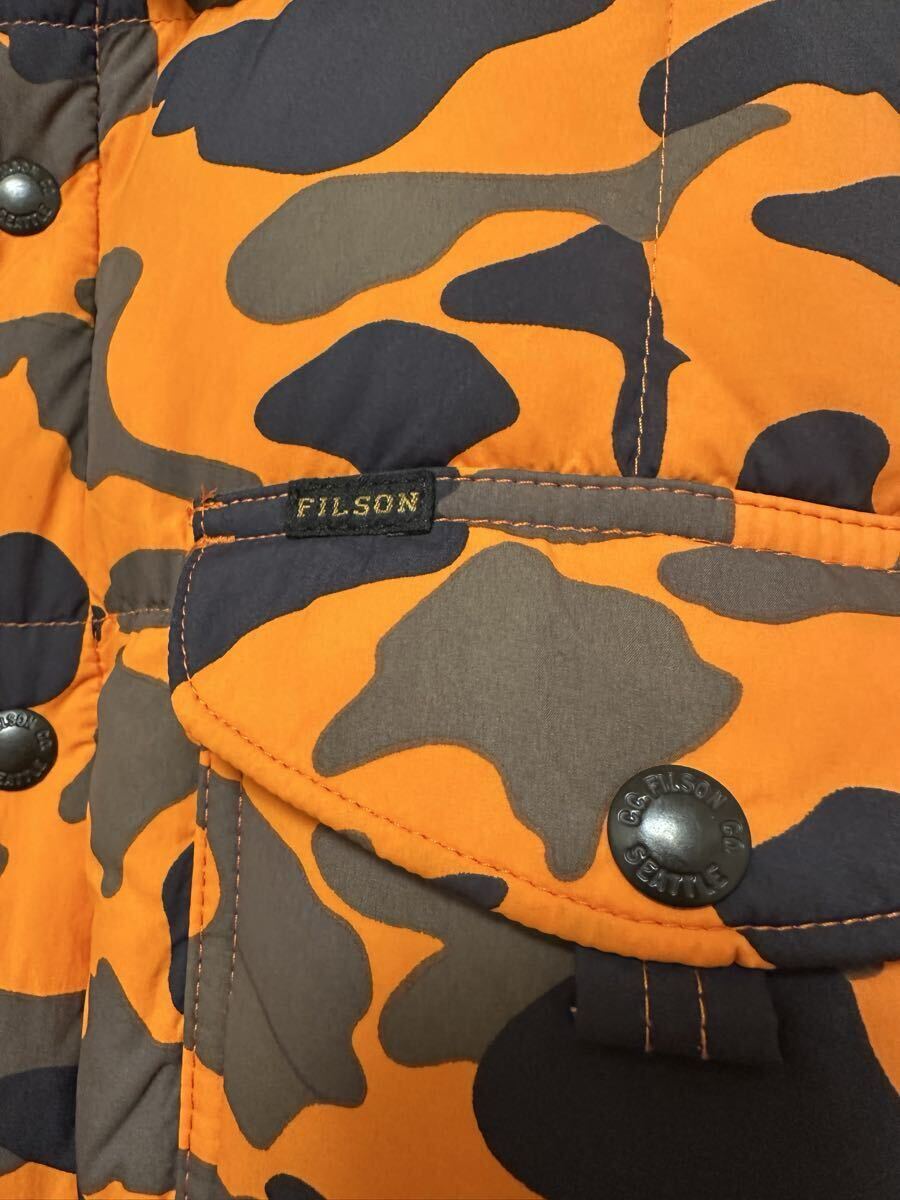 filson フィルソン ライトウェイトダウンジャックシャツ lightweight down jac-shirt サイズS_画像2