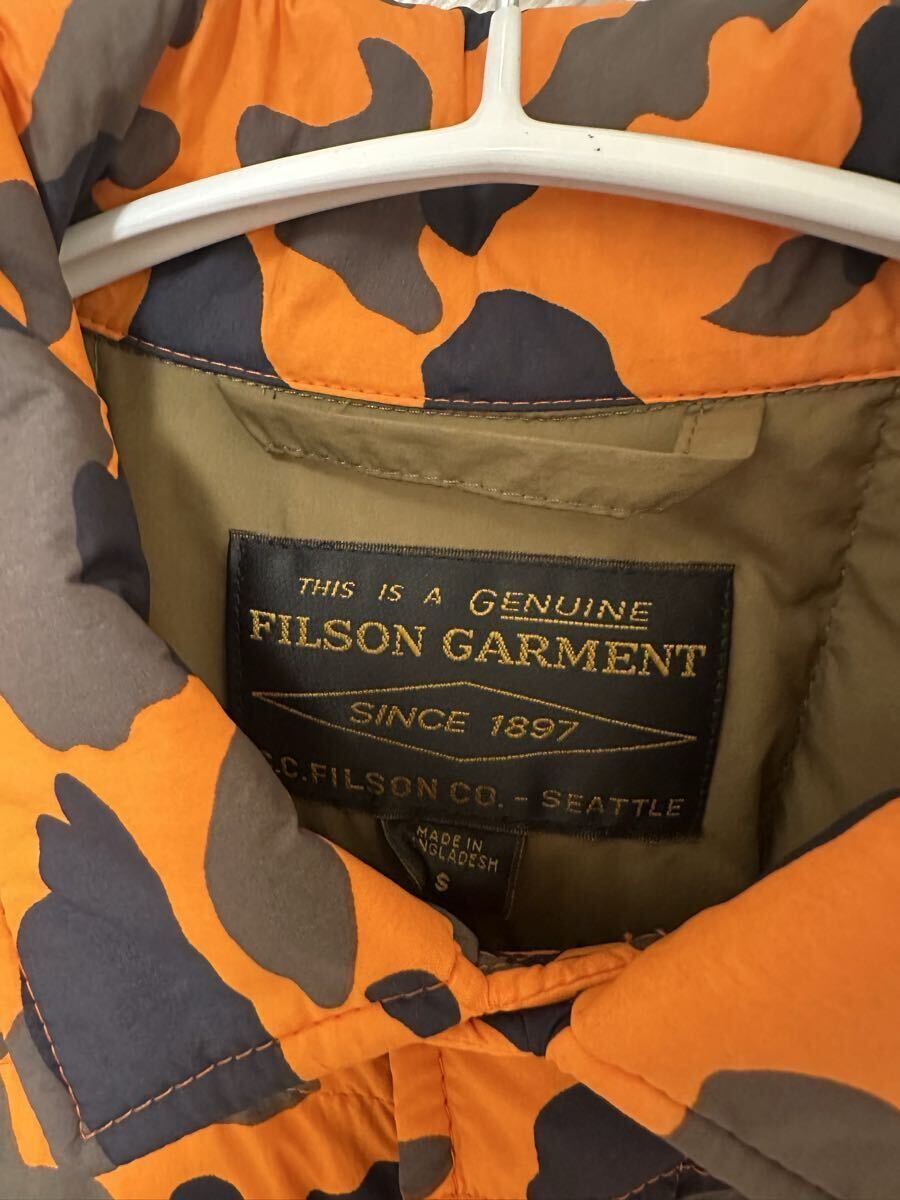 filson フィルソン ライトウェイトダウンジャックシャツ lightweight down jac-shirt サイズS_画像3