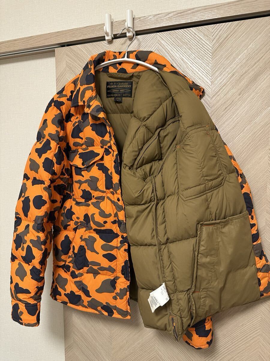 filson フィルソン ライトウェイトダウンジャックシャツ lightweight down jac-shirt サイズS_画像6