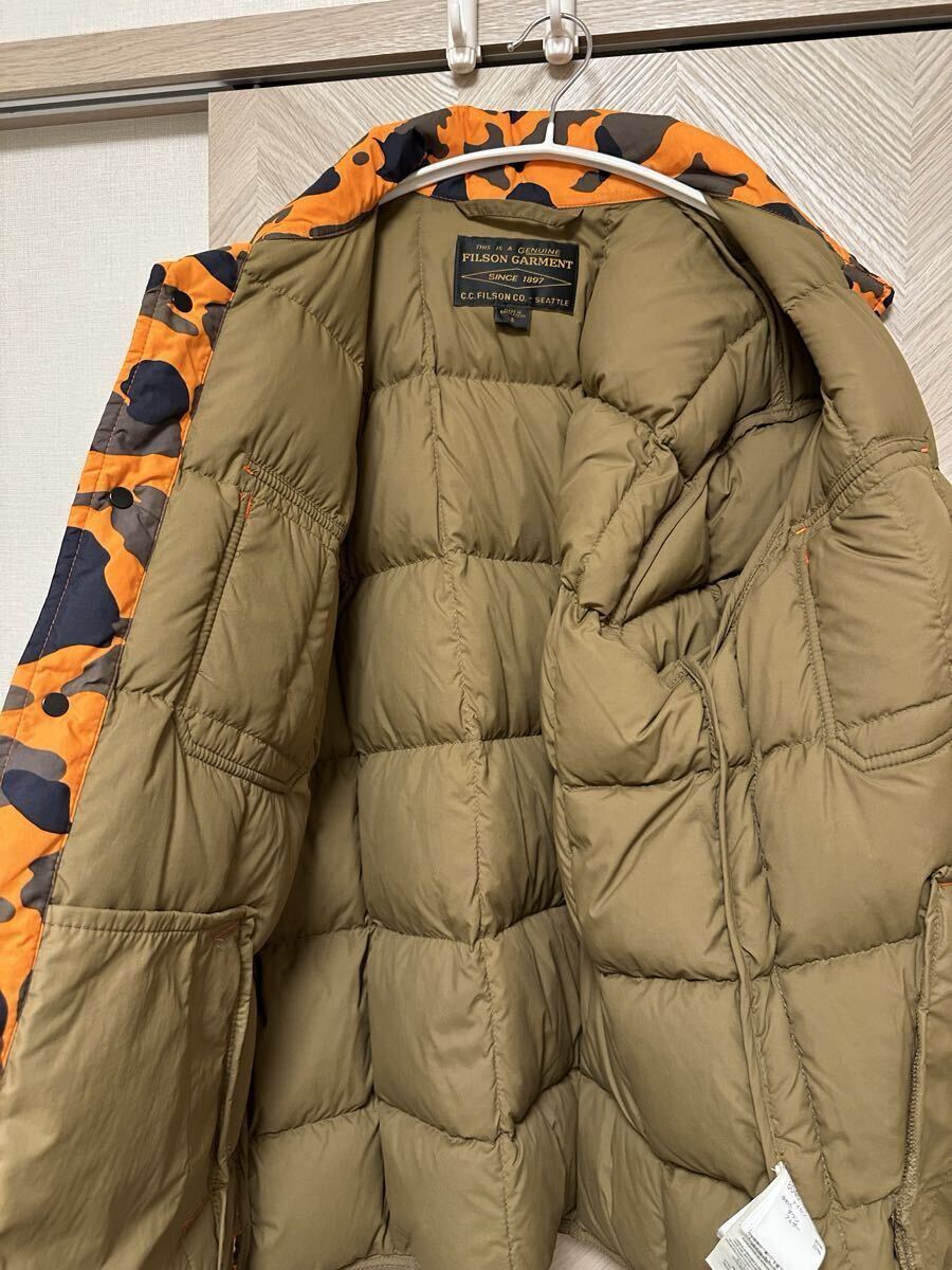 filson フィルソン ライトウェイトダウンジャックシャツ lightweight down jac-shirt サイズS_画像9