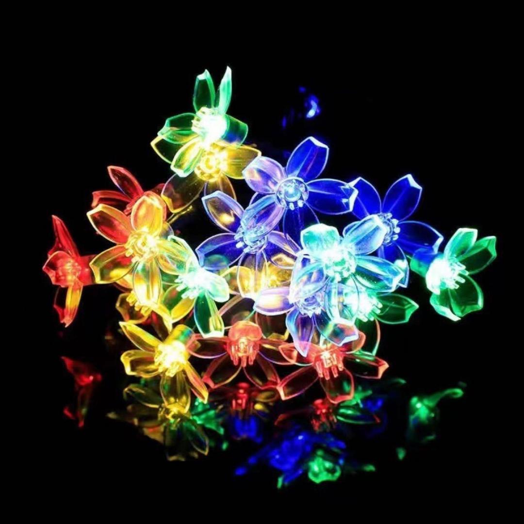 桜 ソーラーライト 20LED 5m 屋外用 防水 イルミネーション クリスマス_画像6