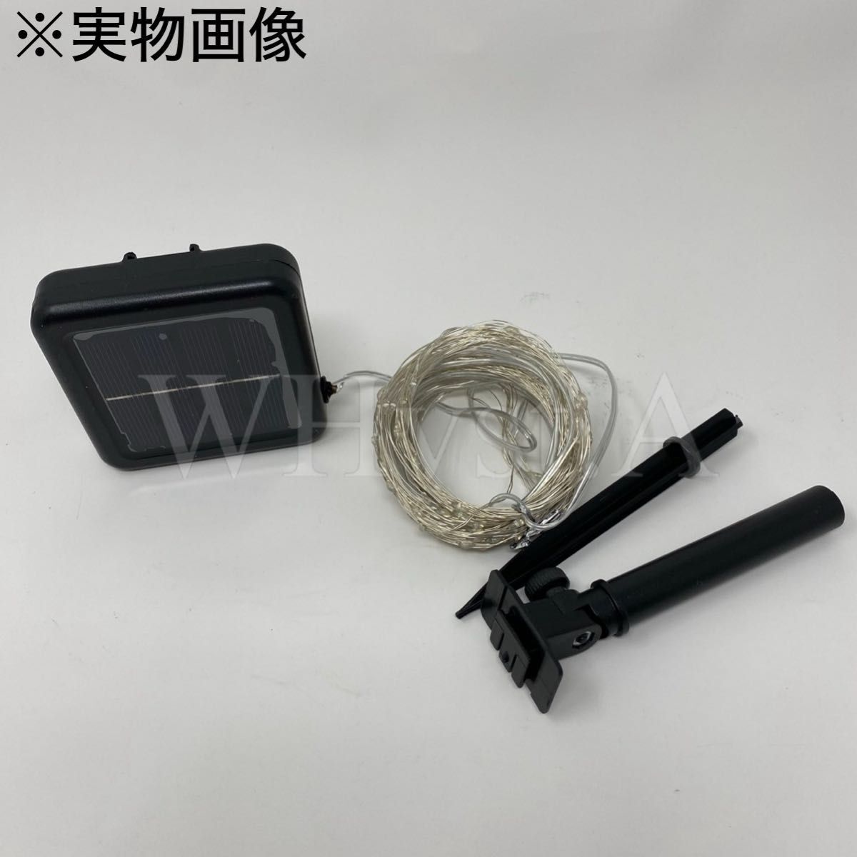 ソーラー イルミネーションライト 100灯 12m カラフル 防水 電池不要_画像6