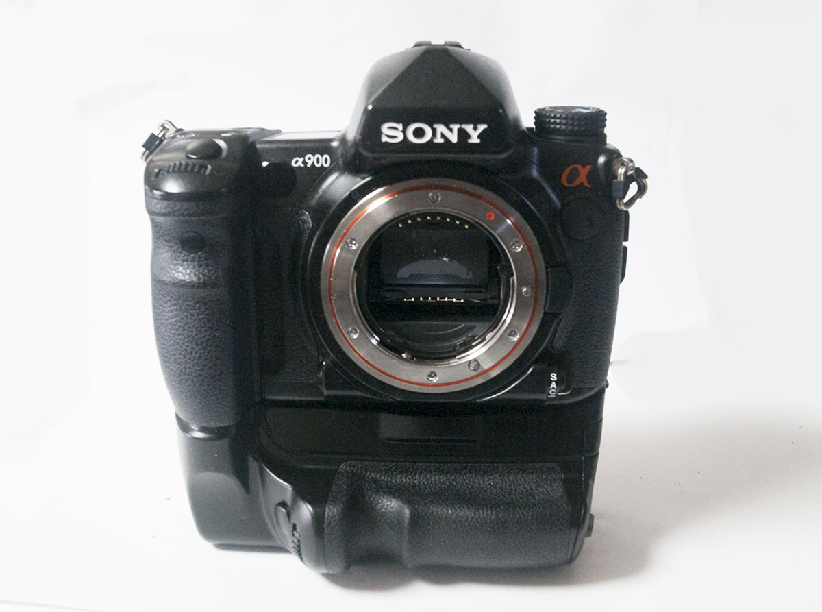 SONY α900 DSLR-A900 + VG-C90AM　縦位置グリップ付き　動作確認済み　極上品 _画像2