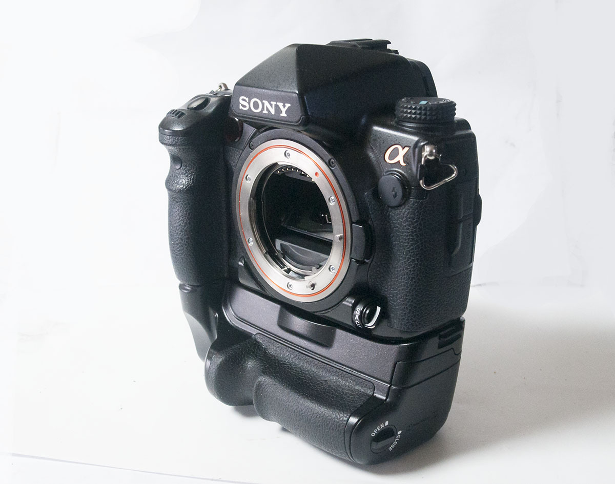 SONY α900 DSLR-A900 + VG-C90AM　縦位置グリップ付き　動作確認済み　極上品 _画像3