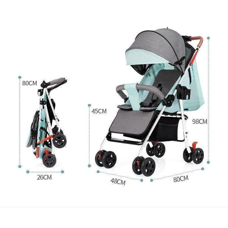 коляска b type легкий B type коляска дождевик складной коляска легкий compact Kids aluminium Buggy перевозка розовый