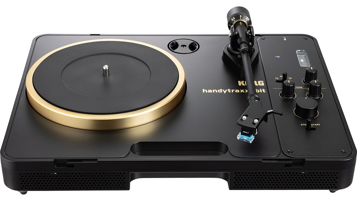 即決◆新品◆送料無料KORG handytraxx 1bit コルグ レコードプレーヤー ターンテーブル 高音質録音 ハイレゾ 5.6MHz 1bit(DSD)_画像4