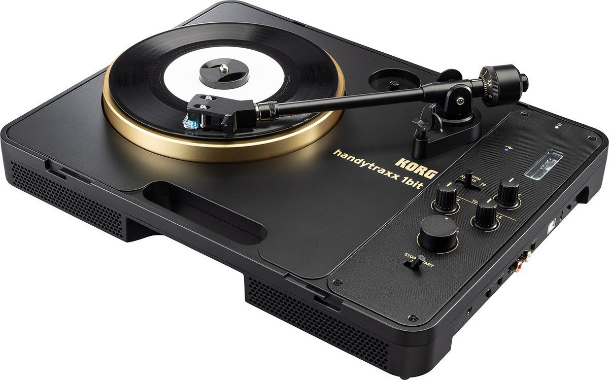 即決◆新品◆送料無料KORG handytraxx 1bit コルグ レコードプレーヤー ターンテーブル 高音質録音 ハイレゾ 5.6MHz 1bit(DSD)_画像3