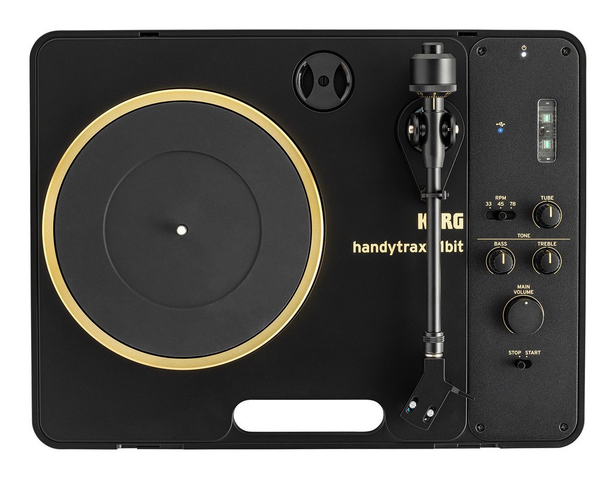 即決◆新品◆送料無料KORG handytraxx 1bit コルグ レコードプレーヤー ターンテーブル 高音質録音 ハイレゾ 5.6MHz 1bit(DSD)_画像1