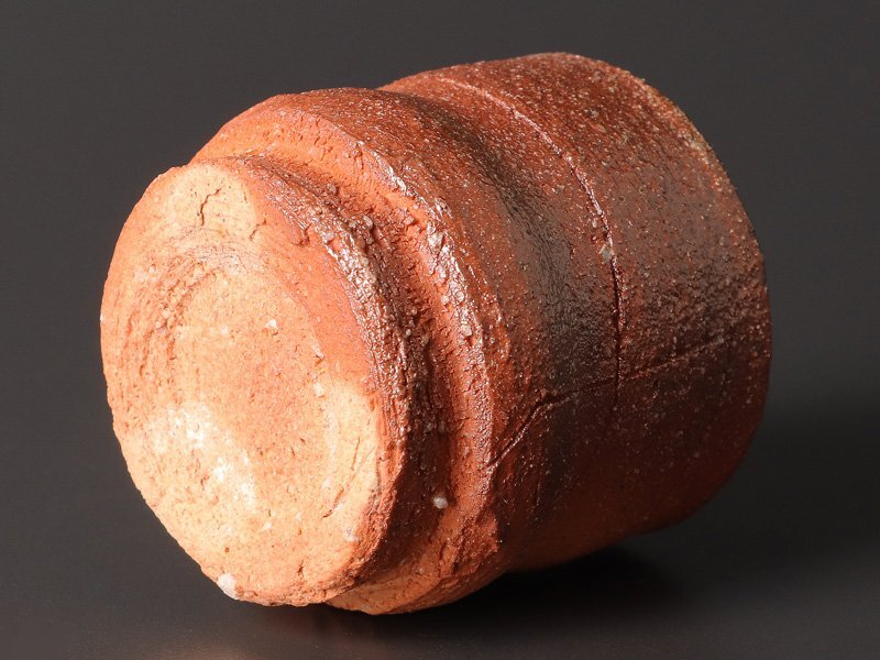 【古美味】鯉江良二 信楽手ぐいのみ 茶道具 保証品 0GPo_画像2