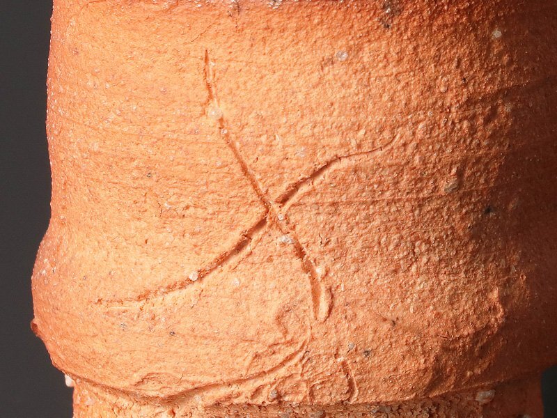 【古美味】鯉江良二 信楽手ぐいのみ 茶道具 保証品 0GPo_画像7