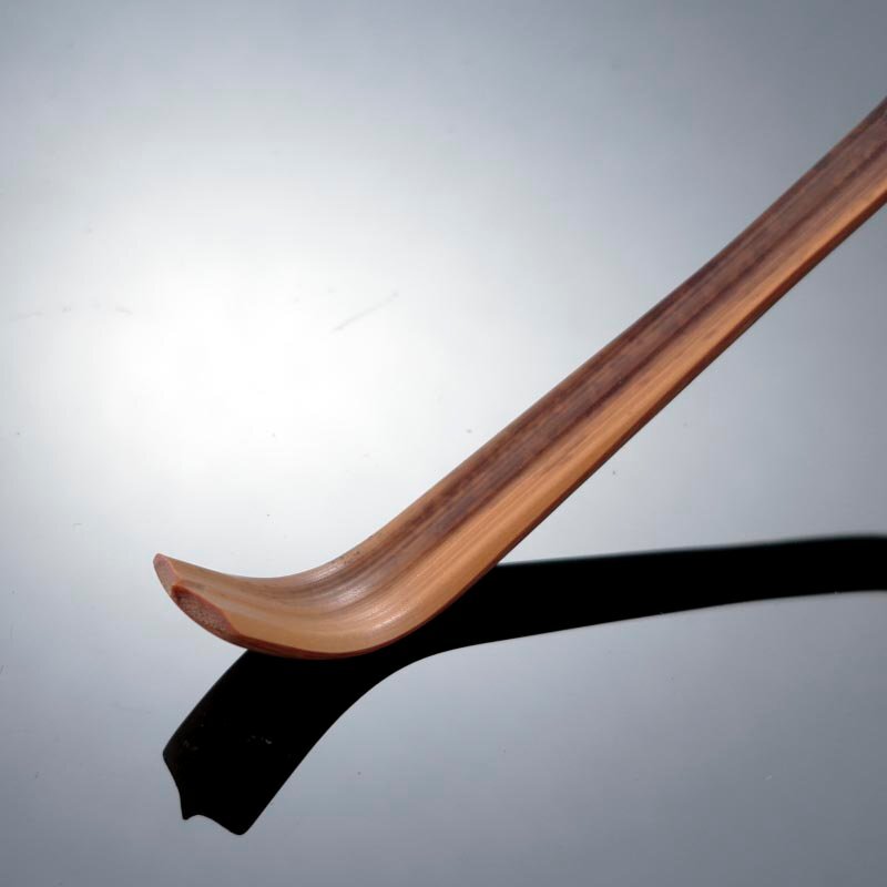 【古美味】淡々斎 自作茶杓 銘:与路古飛(よろこび) 黒田正玄下削 茶道具 保証品 K0lG_画像2