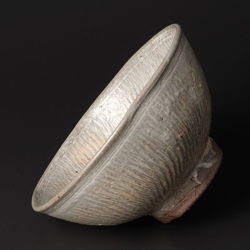 【古美味】八代吉向十三軒 松寿茶碗 茶道具 保証品 8AJh_画像3