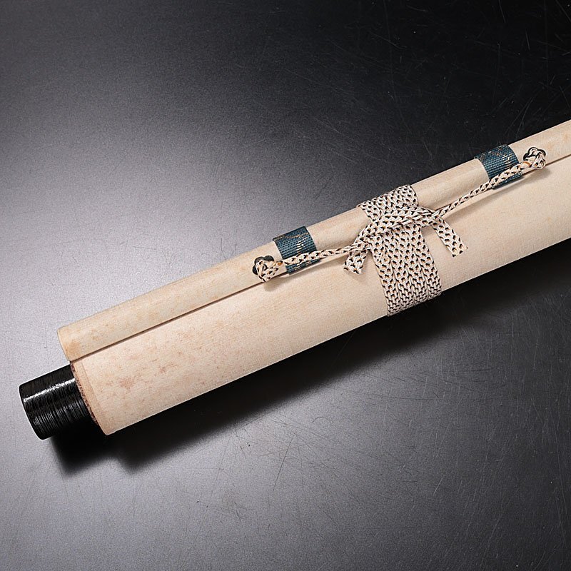 【古美味】建仁寺 竹田益州 自筆一行書「平常心是道」軸装 茶道具 保証品 3SkQ_画像7