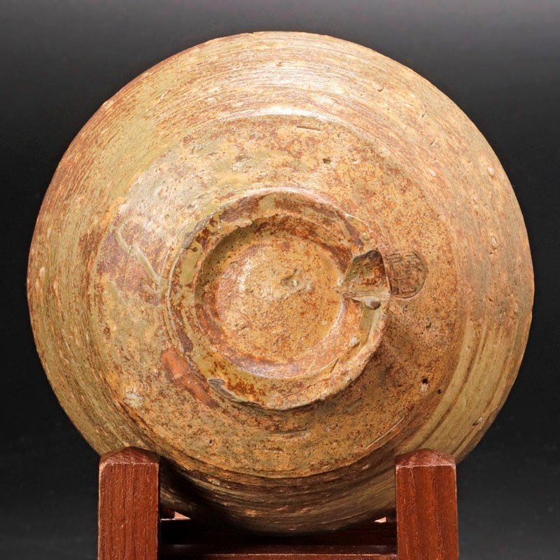 【古美味】十一代長岡空権(住右衛門)作 楽山焼茶碗 茶道具 保証品 Y2Ko_画像5