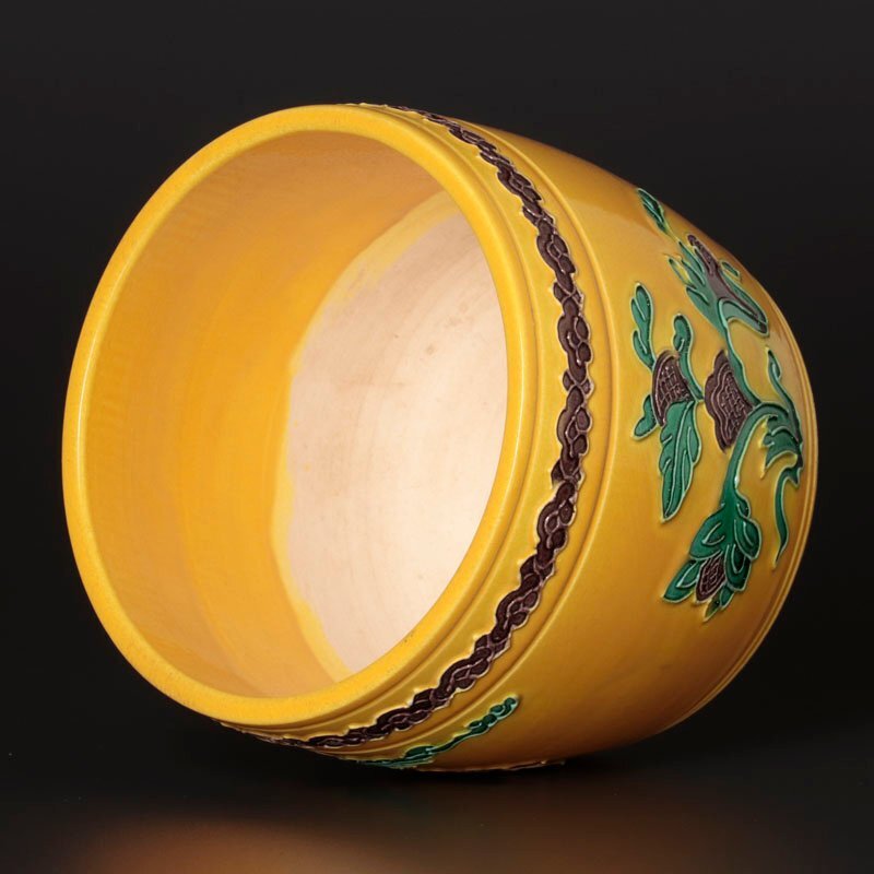 [ старый прекрасный тест ] Eiraku Zengorou (. все ) произведение желтый .. огонь входить 10 шесть плата Eiraku Zengorou ( немедленно все ). чайная посуда гарантия товар 3aUH