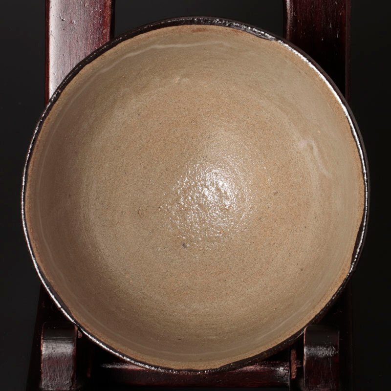 【古美味】十四代中里太郎右衛門 絵唐津皮鯨茶碗 茶道具 保証品 7PeN_画像5