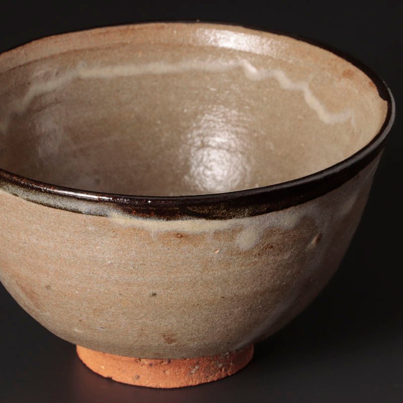 【古美味】十四代中里太郎右衛門 絵唐津皮鯨茶碗 茶道具 保証品 7PeN_画像7