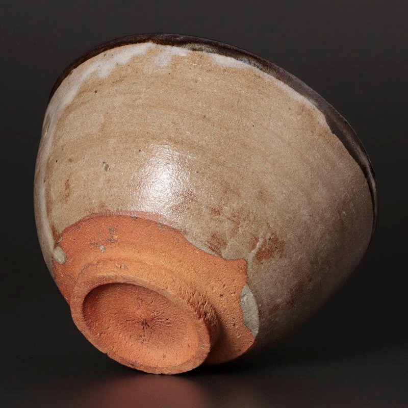 【古美味】十四代中里太郎右衛門 絵唐津皮鯨茶碗 茶道具 保証品 7PeN_画像2