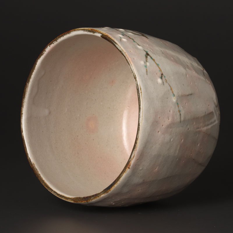 【古美味】十六代永楽善五郎(即全)造 乾山写梅椿茶碗 茶道具 保証品 E7Qk_画像7