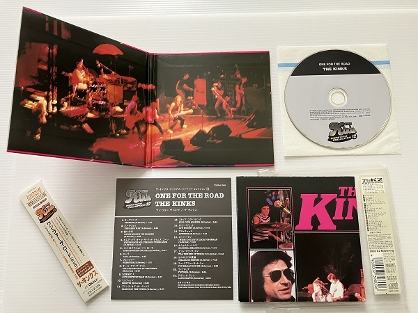 紙ジャケCD☆ザ・キンクス/ ワン・フォー・ザ・ロード（ライヴ） ☆紙ジャケット仕様_画像3