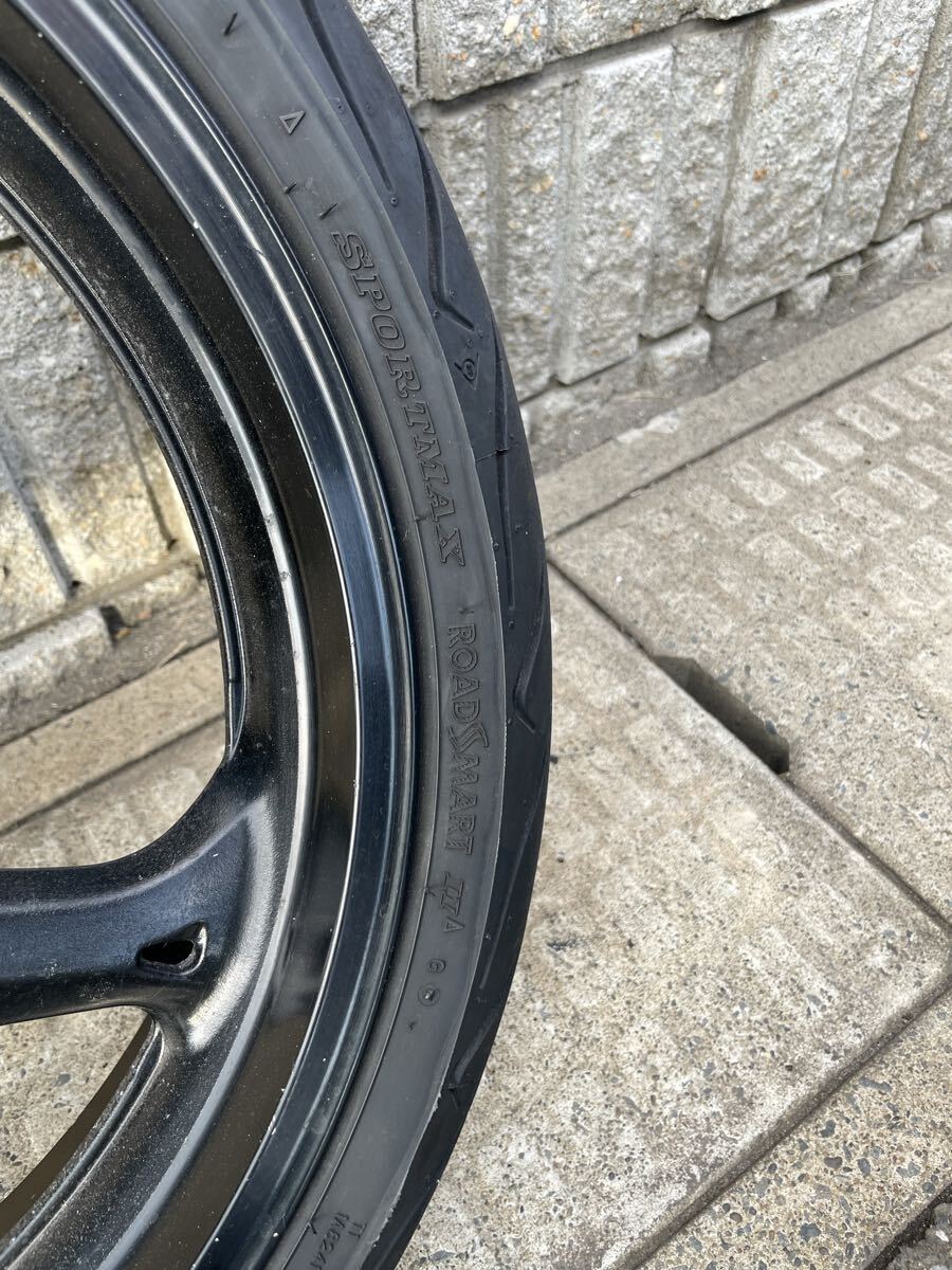 GSR400 フロントホイール　GK7DA スズキ_画像4