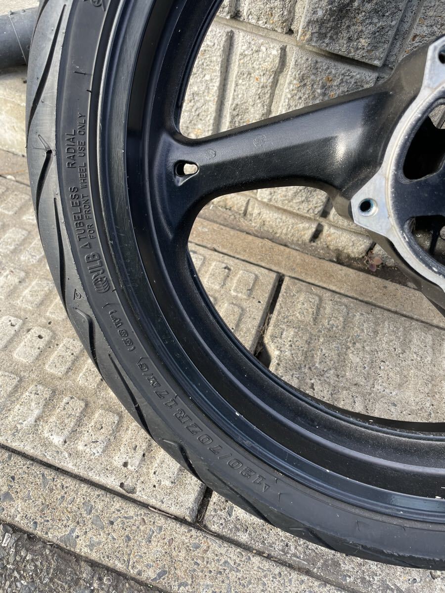 GSR400 フロントホイール　GK7DA スズキ_画像5