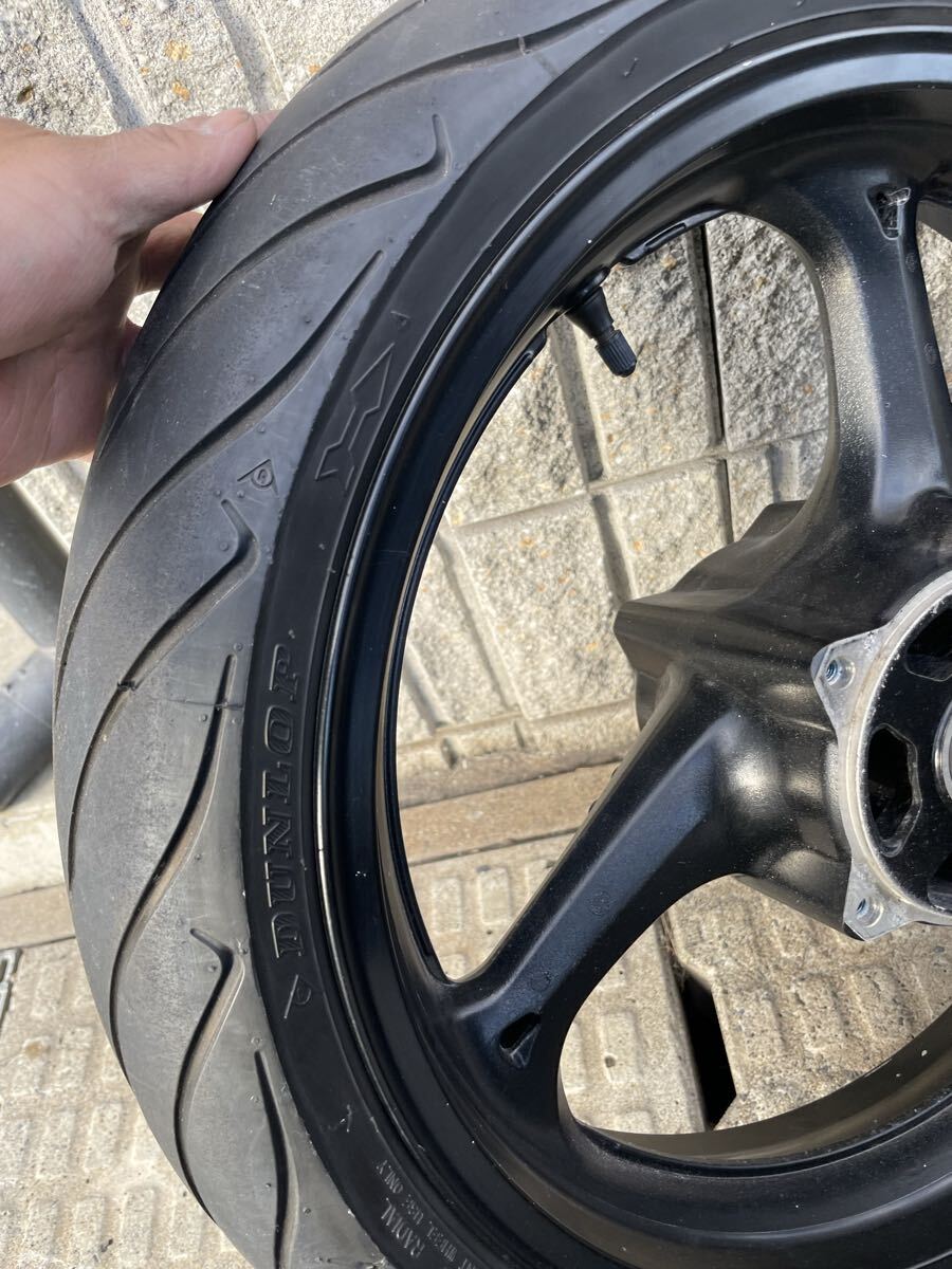 GSR400 フロントホイール　GK7DA スズキ_画像6