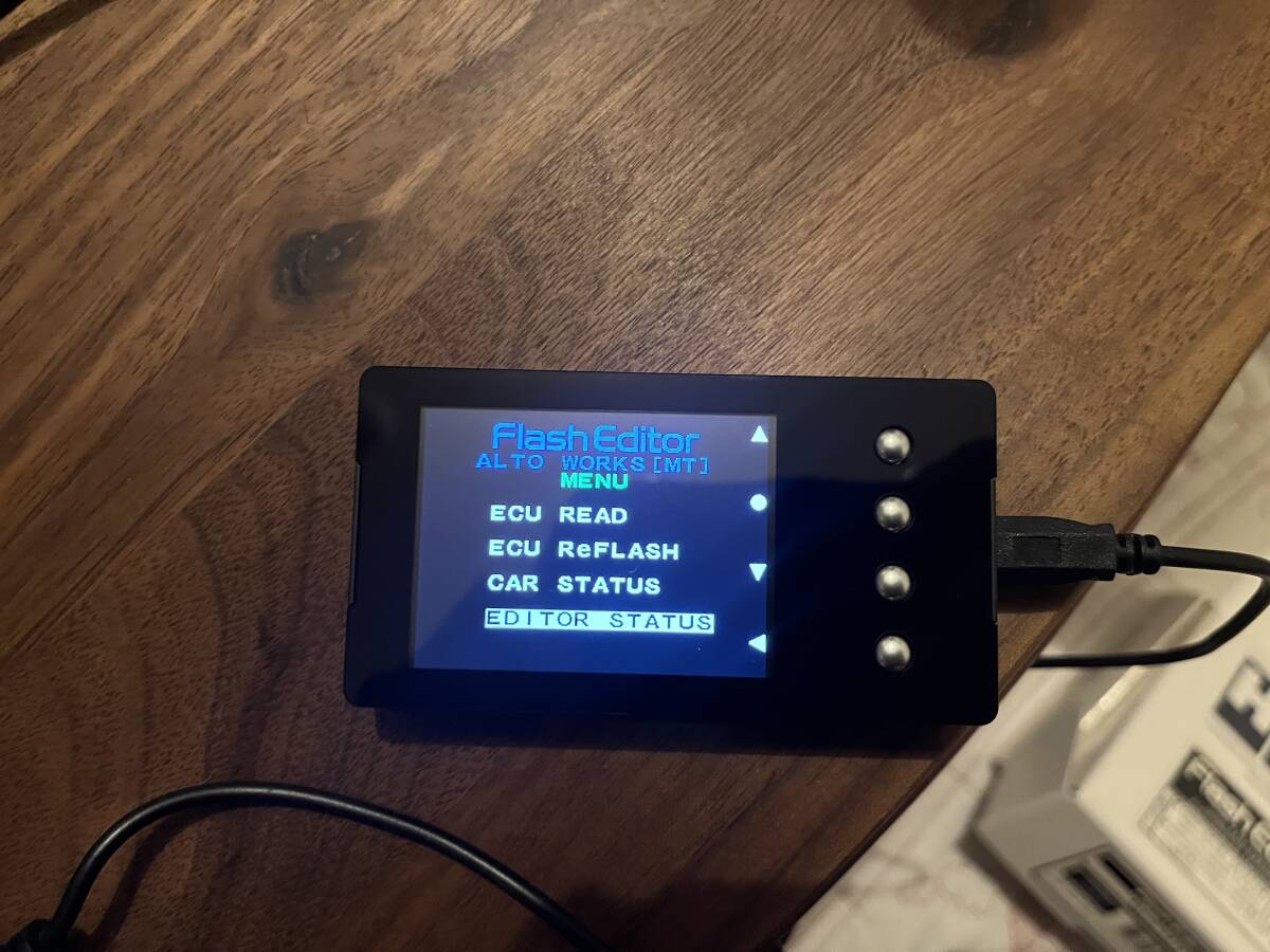 送料無料 美品 MT用 アルトワークス ターボ ha36s HKS フラッシュエディター ノーマル戻し状態 HA36S_画像7