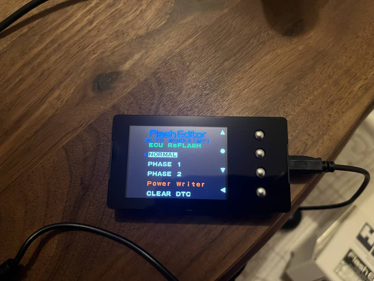 送料無料 美品 MT用 アルトワークス ターボ ha36s HKS フラッシュエディター ノーマル戻し状態 HA36S_画像8