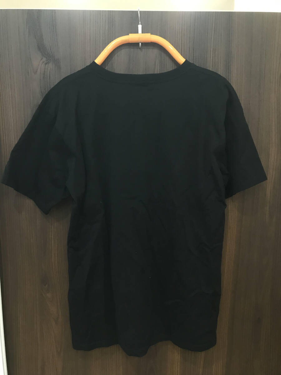 【西15】セリーヌ CELINE ルーズ フィット Tシャツ ロゴプリント クルーネック Sサイズ ブラック　正規品_画像2