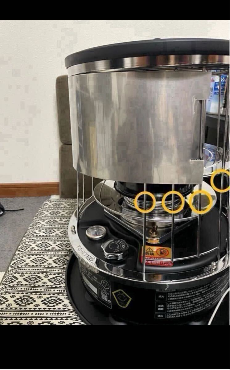 【訳アリ値下げ品】Alpaca アルパカプラス 石油ストーブ 反射板 リフレクター 自作品 キャンプ バーベキュー ストーブファン_画像2