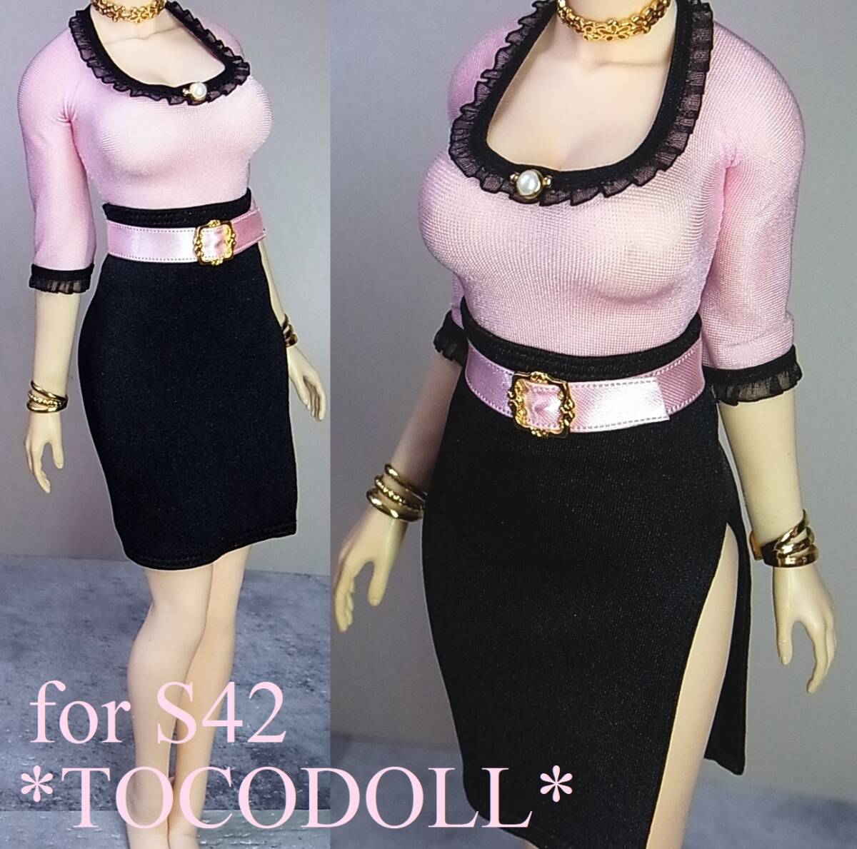 ＊toco＊Phicen/TBLeagueなどに ミニチュアサイズのスイーツ３点盛り Eセット_画像3