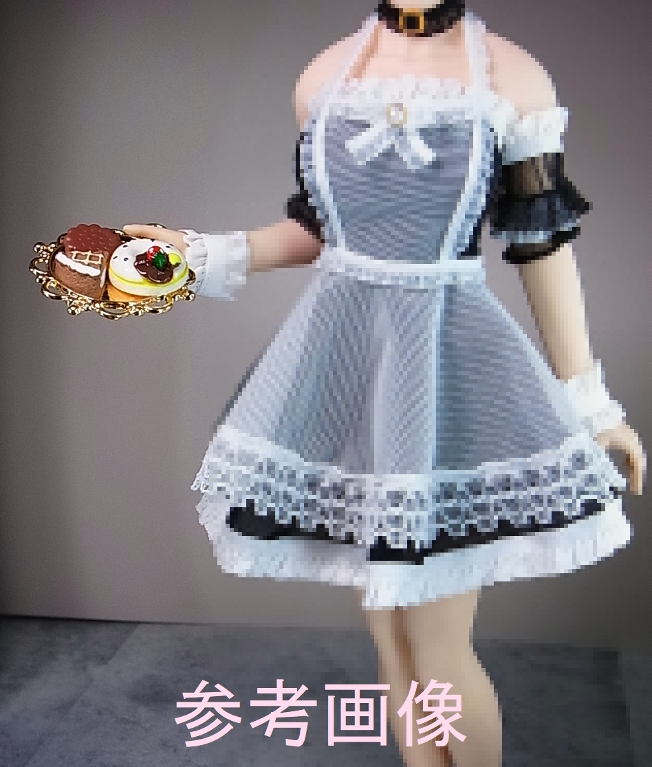 ＊toco＊Phicen/TBLeagueなどに ミニチュアサイズのスイーツ３点盛り Eセット_画像2