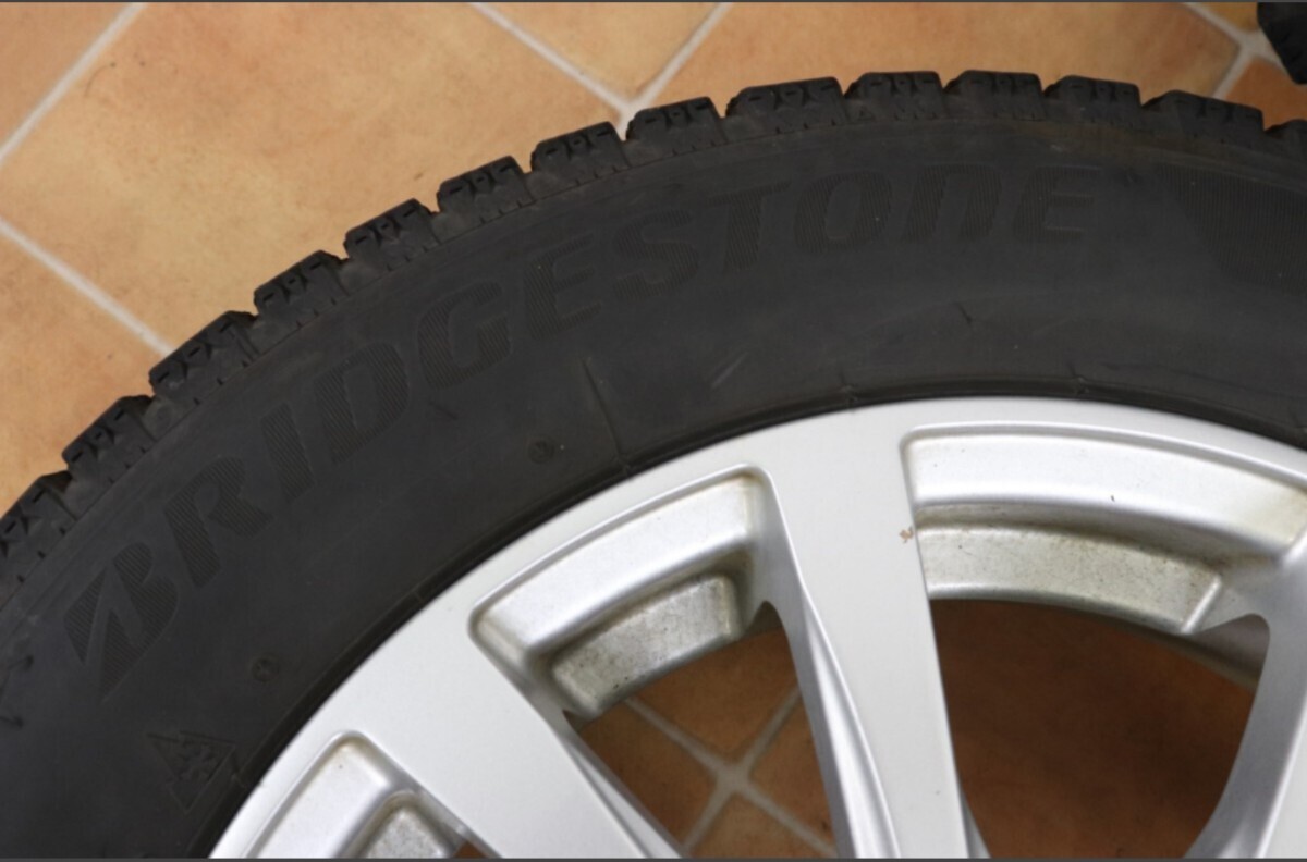 【4個口発送】BRIDGESTONE BLIZZAK VRX2 165/65R14 ブリヂストン タイヤスタッドレス 14インチ アルミホイール _ZJP_C0813-J018、4本_画像6