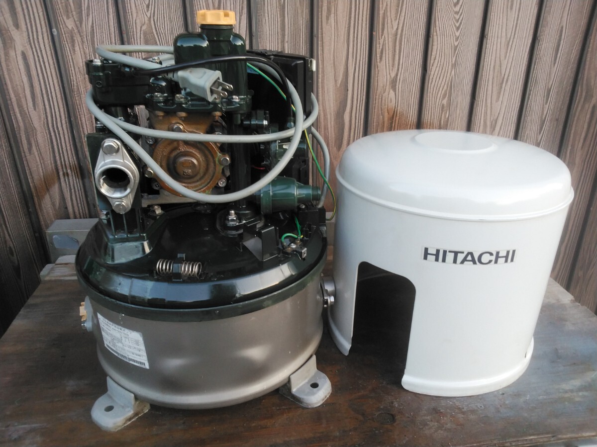 ☆日立井戸ポンプ■浅井戸用WT-P200W形■インバーターポンプ100v-50.60HZ両用■圧力強し君モデル②☆_画像1