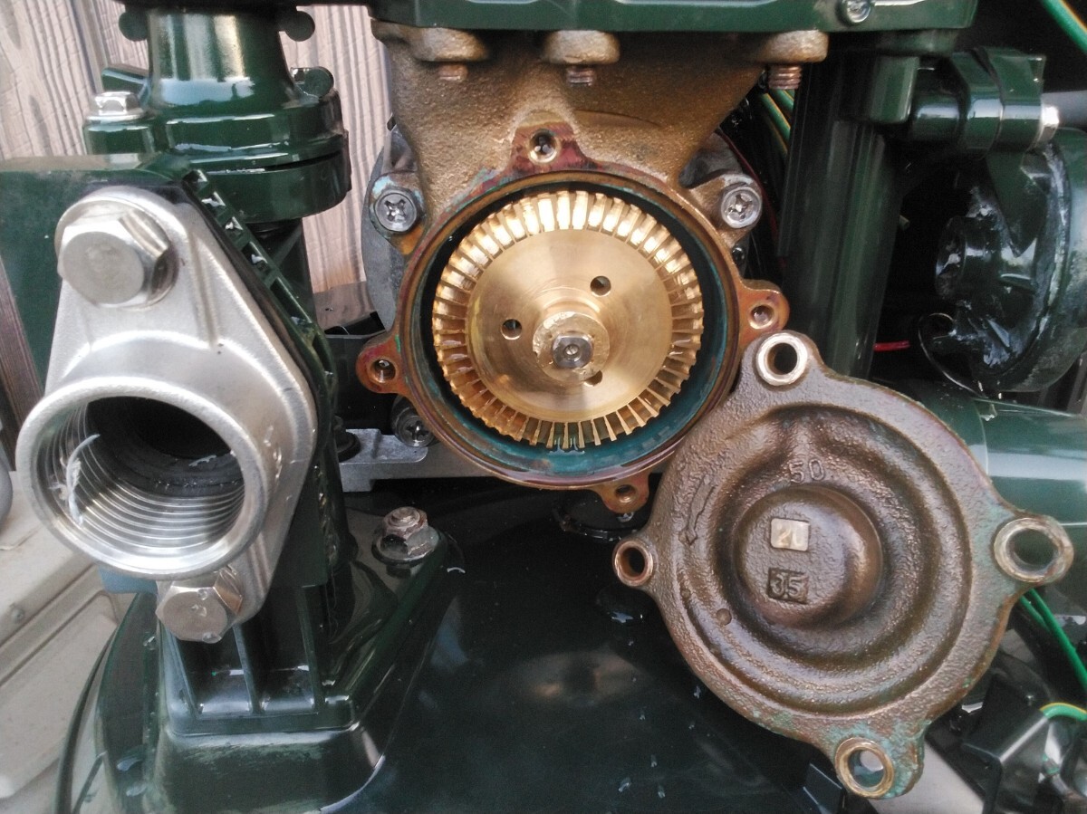 ☆日立井戸ポンプ■浅井戸用WT-P200W形■インバーターポンプ100v-50.60HZ両用■圧力強し君モデル②☆_画像2