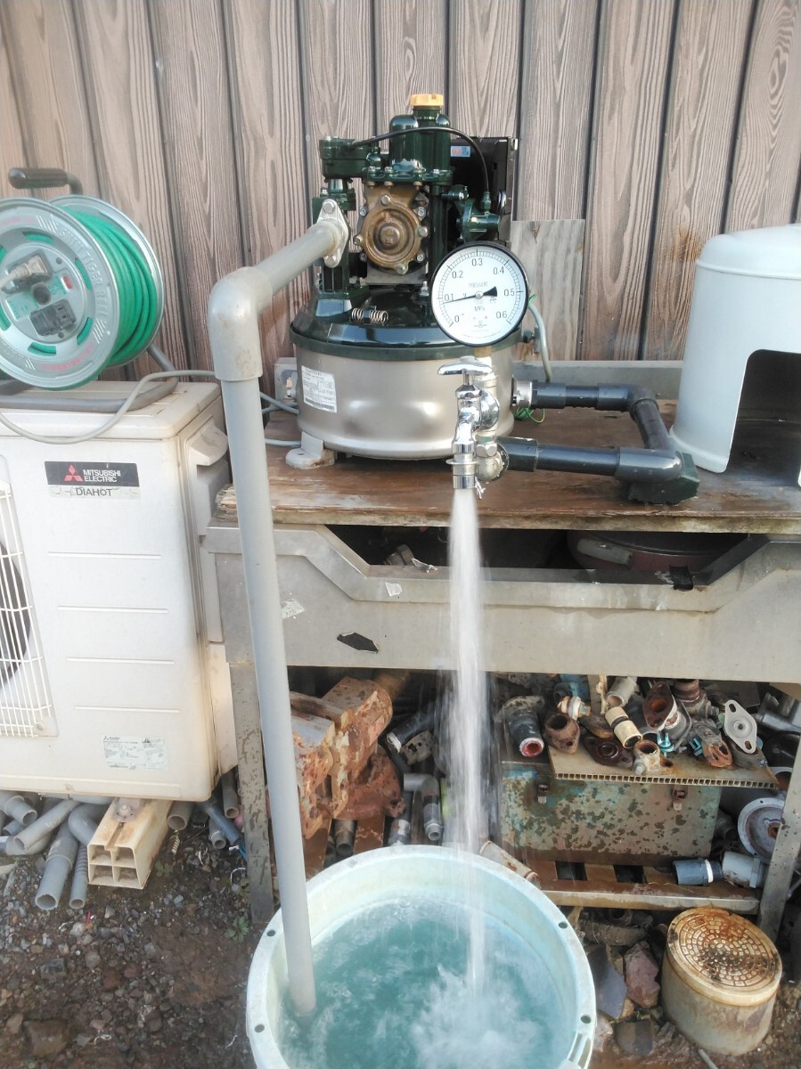 ☆日立井戸ポンプ■浅井戸用WT-P200W形■インバーターポンプ100v-50.60HZ両用■圧力強し君モデル②☆_画像4