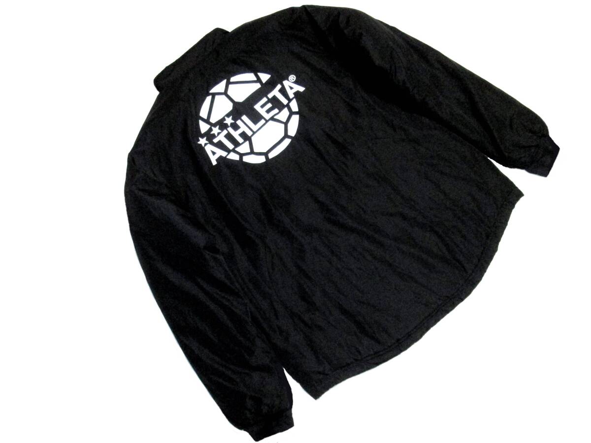 アスレタ ATHLETA 中綿ウォームジャケット サッカー ウインド ユニセックス サイズO_画像2