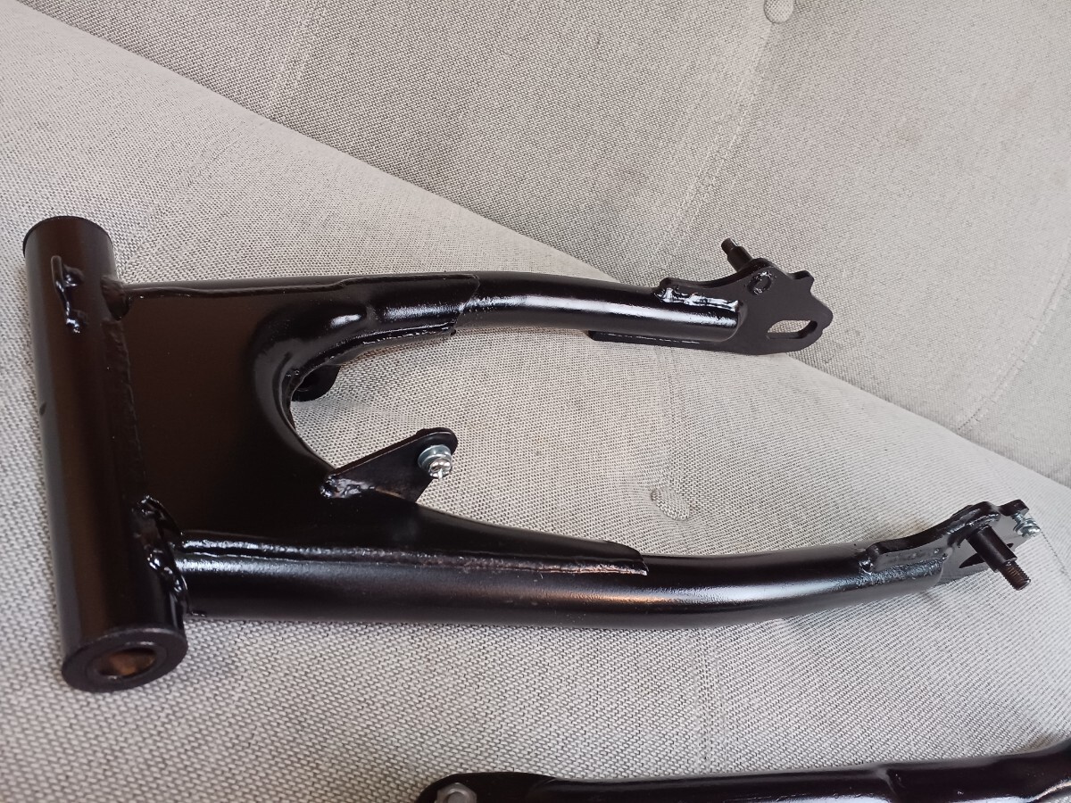 ヤマハ XS250スペシャル 4A8外し実動外し スイングアーム スウィングアーム GX/XS/250/400 修理 修正 レストア 塗装用に_画像5