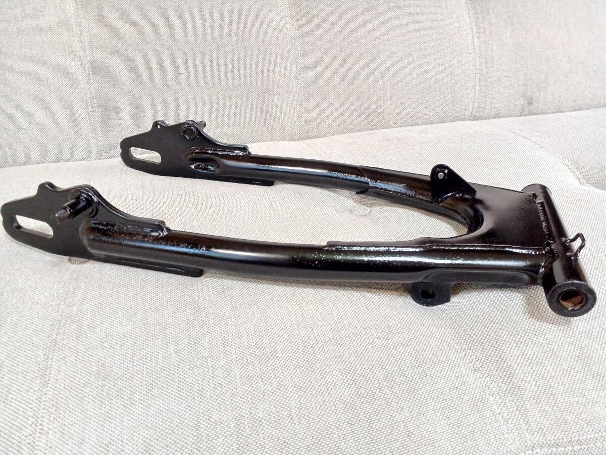 ヤマハ XS250スペシャル 4A8外し実動外し スイングアーム スウィングアーム GX/XS/250/400 修理 修正 レストア 塗装用に_画像6