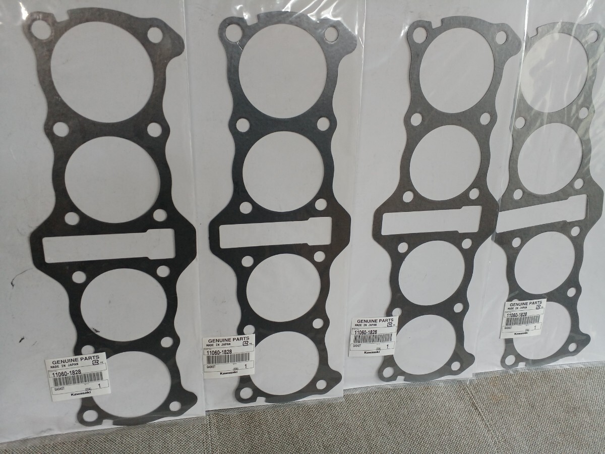 川崎純正シリンダーベースガスケット J/R系 　11060-1828　Z1000J (J1～J3)Z1000 (R1～R2)　Z1100R '84Z1100GP (B1～B2) GPZ1100 (A1～A2)_画像1