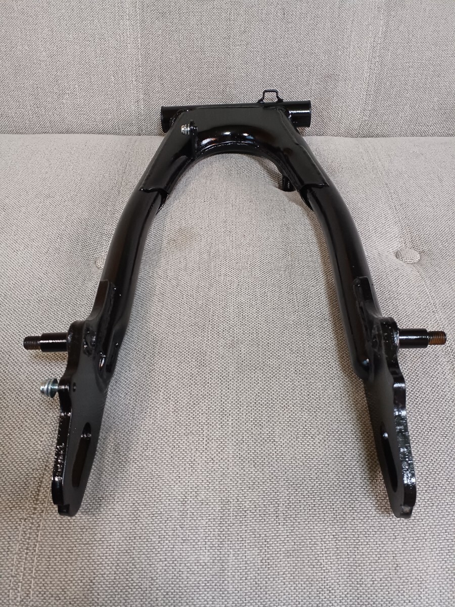 ヤマハ XS250スペシャル 4A8外し実動外し スイングアーム スウィングアーム GX/XS/250/400 修理 修正 レストア 塗装用に_画像8