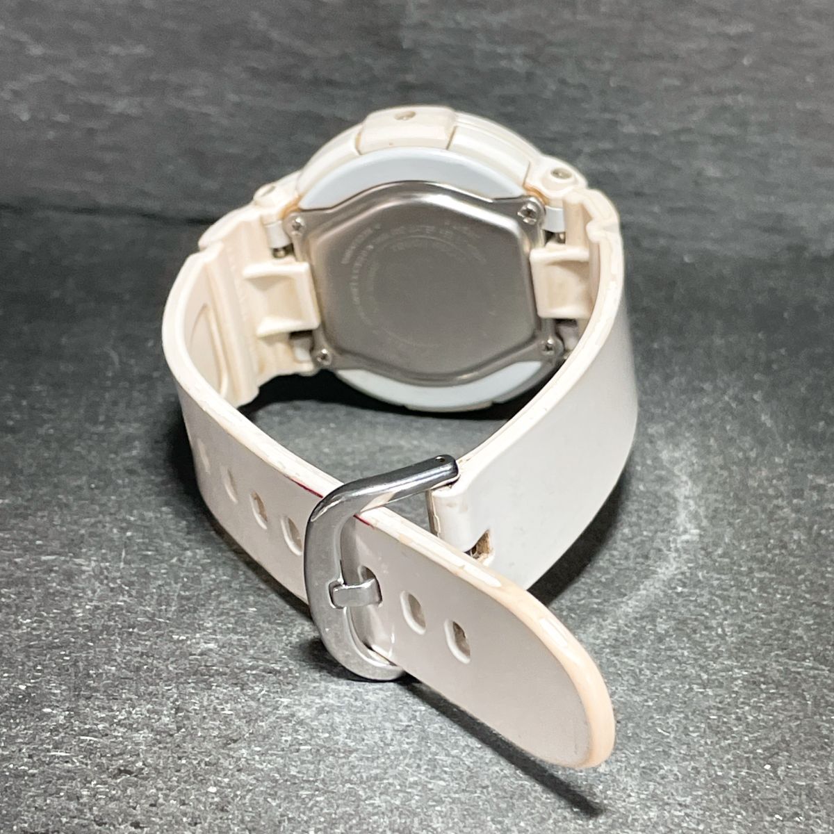 美品 CASIO カシオ Baby-G ベビージー Tripper トリッパー マルチバンド6 BGA-1601-7BJF 腕時計 アナデジ 電波ソーラー 動作確認済み_画像5