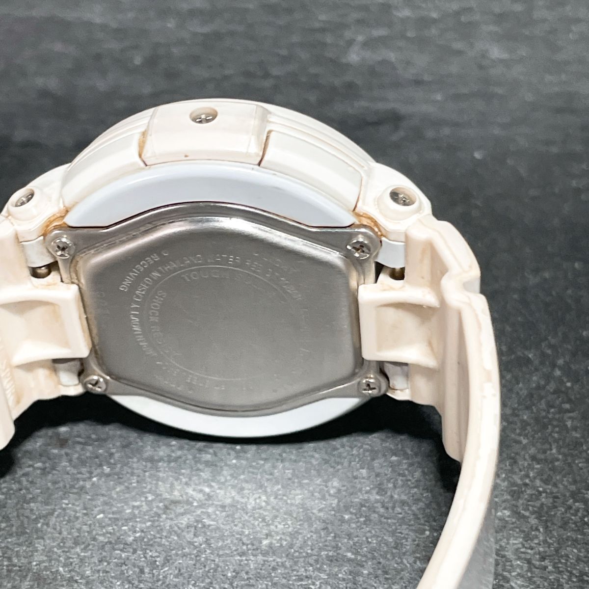 美品 CASIO カシオ Baby-G ベビージー Tripper トリッパー マルチバンド6 BGA-1601-7BJF 腕時計 アナデジ 電波ソーラー 動作確認済み_画像6